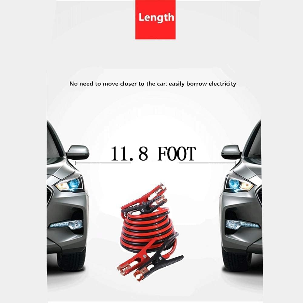 Emergency Roadside Kit for Car,Emergency Kits for Vehicles,Safety Kits for Cars, Car Jumper Cables Kit(11.8 Foot Upgrade) 124 Pcs,Tow Strap, Folding Survival Shovel,Car Tool Kit