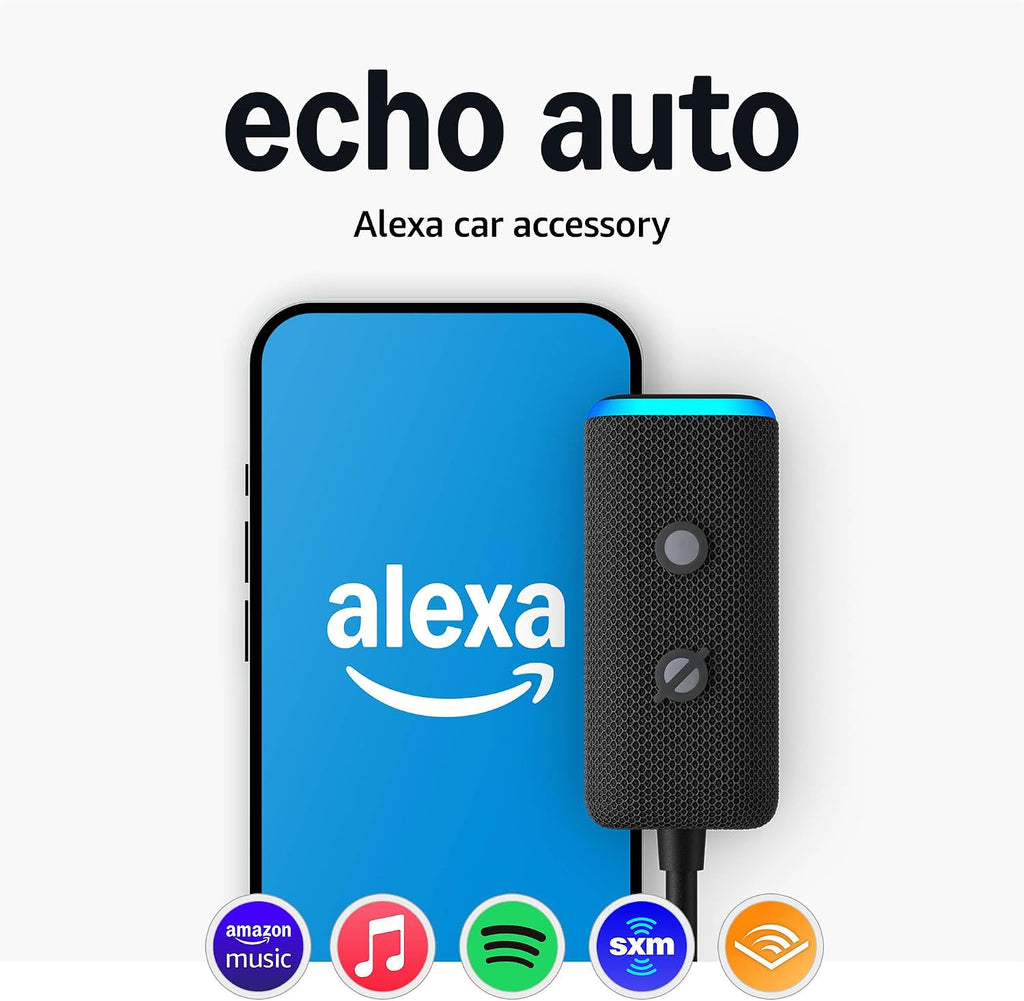 Amazon Echo Auto de 2.ª Generación – Alexa en tu Auto