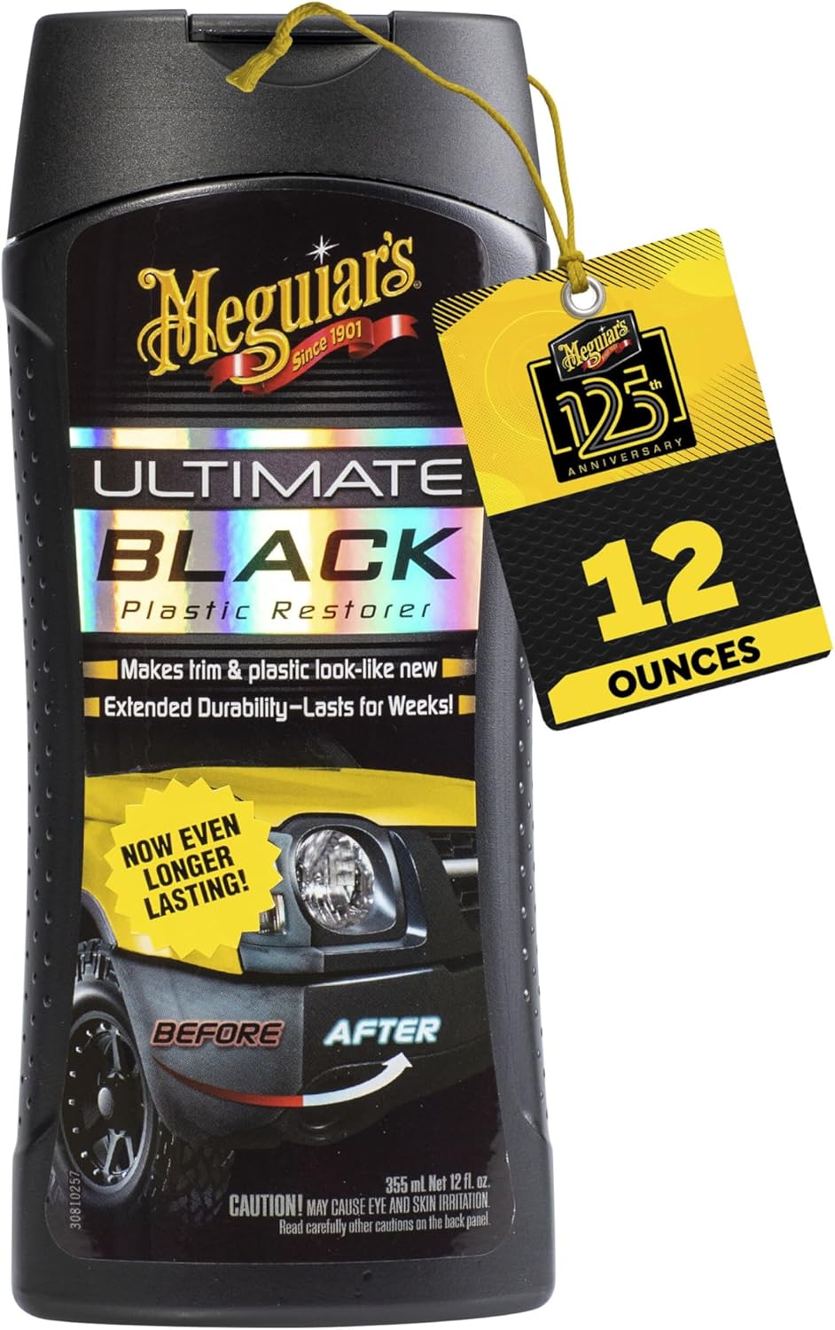 Restaurador de Plásticos Negros Meguiar's Ultimate Black – 12 oz