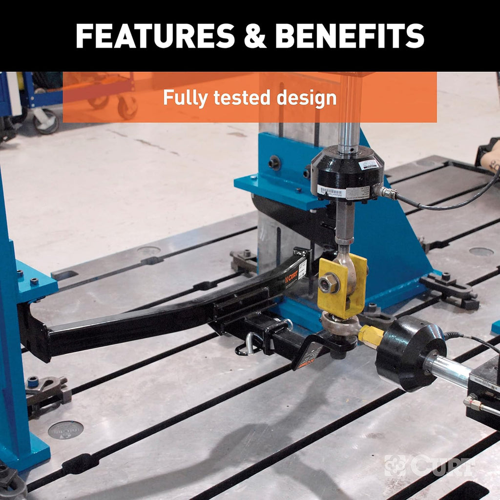 CURT 13068 Class 3 Trailer Hitch, 2-Inch Receiver, Fits Select Honda Odyssey