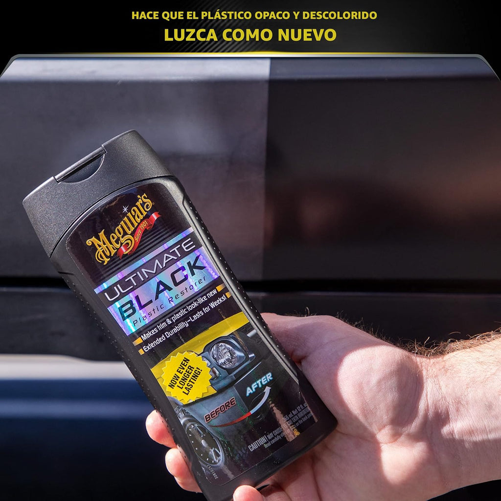 Restaurador de Plásticos Negros Meguiar's Ultimate Black – 12 oz