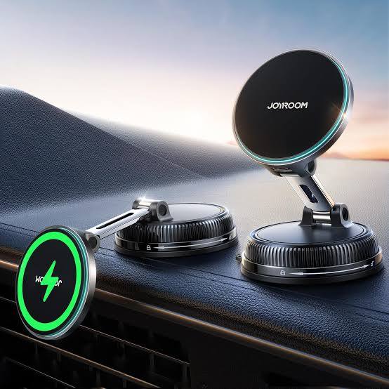 Cargador Inalámbrico Magnético de Coche 15W – Compatible MagSafe