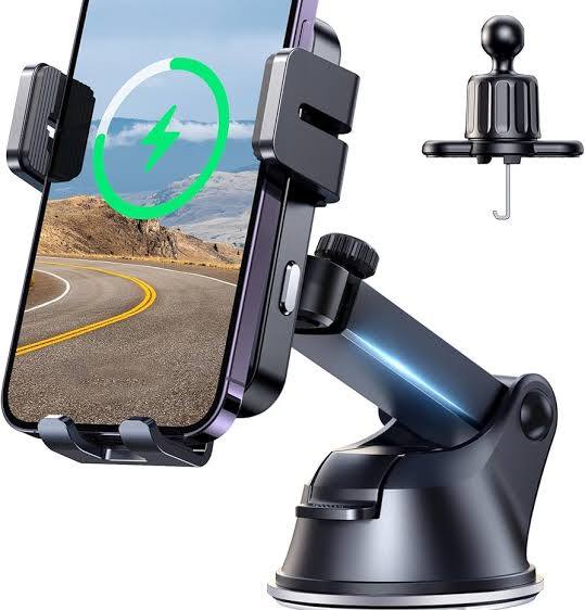 Cargador Inalámbrico Magnético de Coche 15W – Compatible MagSafe