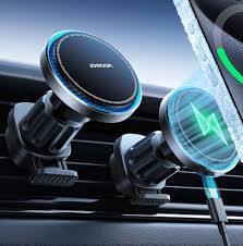 Cargador Inalámbrico Magnético de Coche 15W – Compatible MagSafe